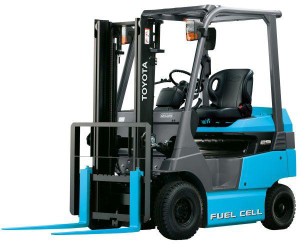 The fuel cell forklift